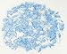 Aquamarine Stained Glass Minicobblets 2.5 Oz.
