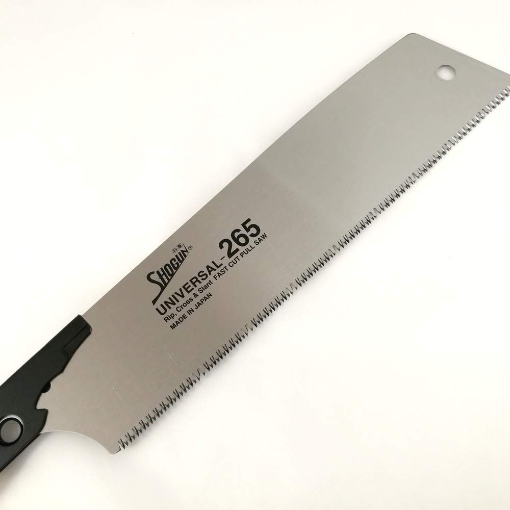 Ensemble de 3 scies japonaises 250mm Classic Shogun, comprenant kataba, dozuki et ryoba avec une poignée droite en bois. Fabricant de scies manuelles professionnelles