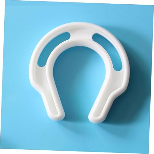 Miniatura 5 de Tope de seguridad para niños y niñas, 4 piezas de plástico en forma de C, protección contra pellizcos de puerta, fácil de instalar en el marco de la