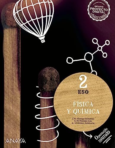 Portada de Física y Química 2º ESO Galicia
