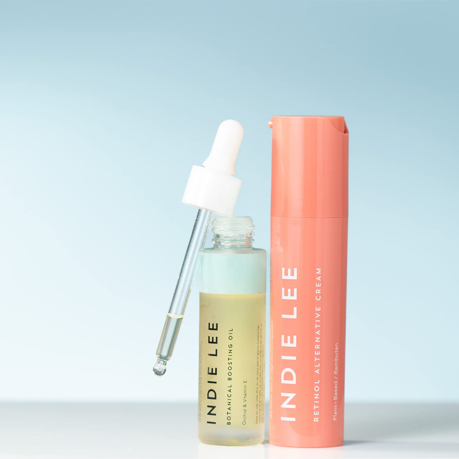 Indie Lee Botanical Boosting Oil - Face Oil with Vitamin E & Orchid Extract - Contains Malic Acid for Gentle Exfoliation - Rosehip + Jojoba Facial Moisturizer for Daily Use (30 ml) - Image 5