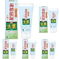 生葉 薬用ハミガキ ハーブミント味 100g 歯槽膿漏防止