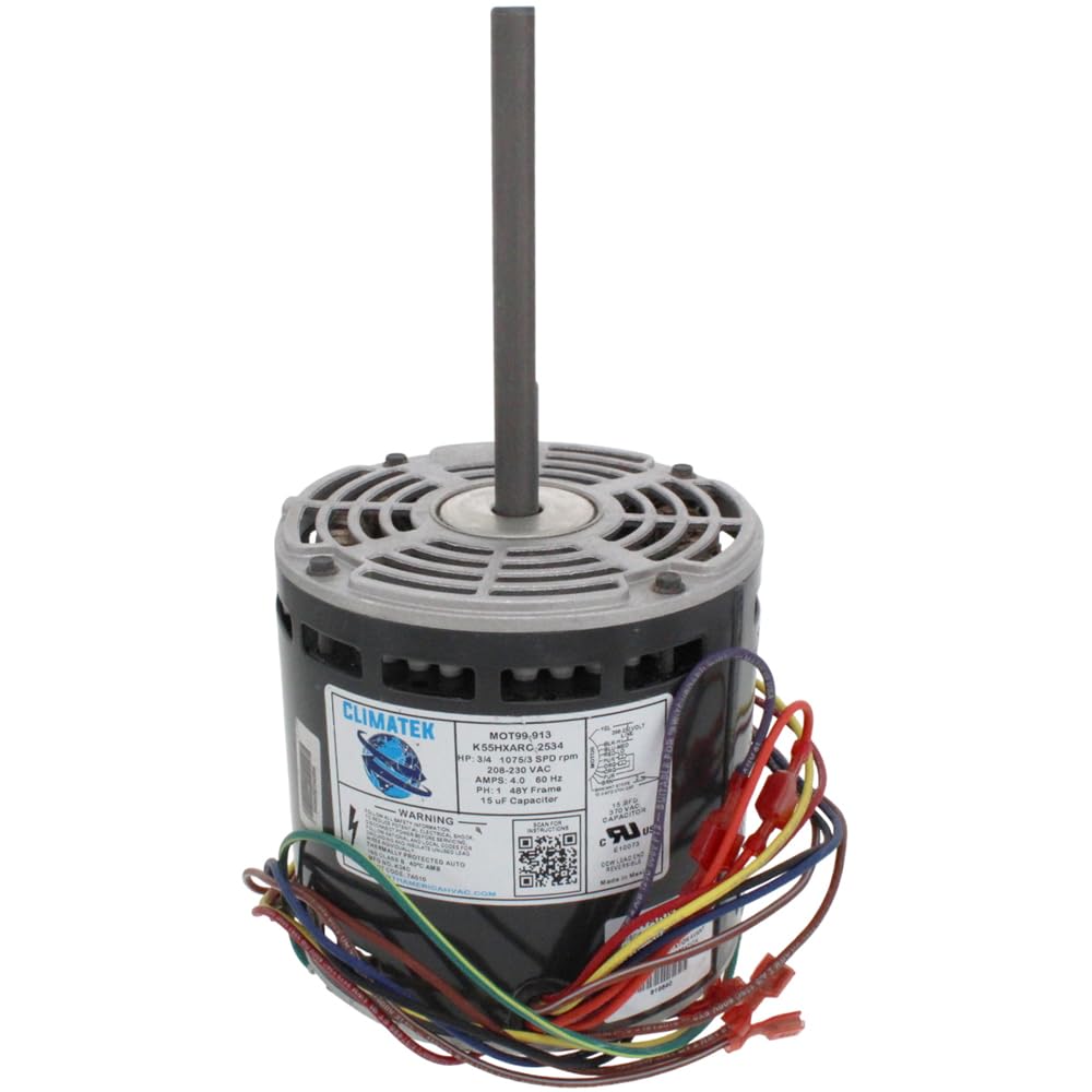 YDK-550S64823-01 - ClimaTek Upgraded Furnace Blower Motor fits