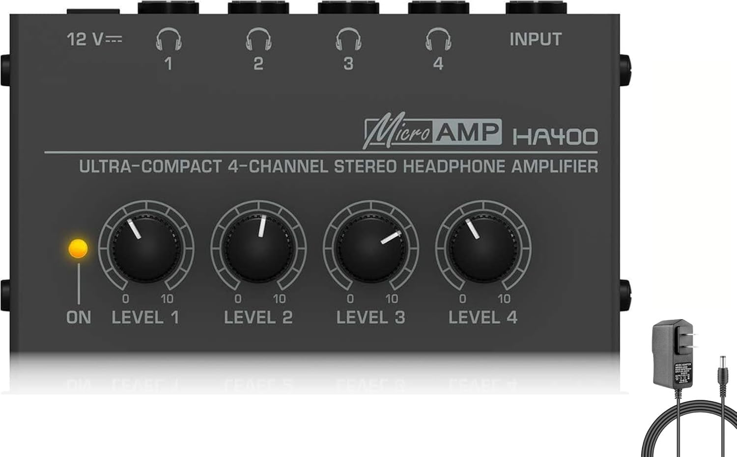 Amazon.com: HSCLPM Headphone Amplifier, HA400 4-Channel
