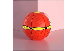 Phlat Ball: The Frisbee for Dogs Made with Super Durable Natural Rubber