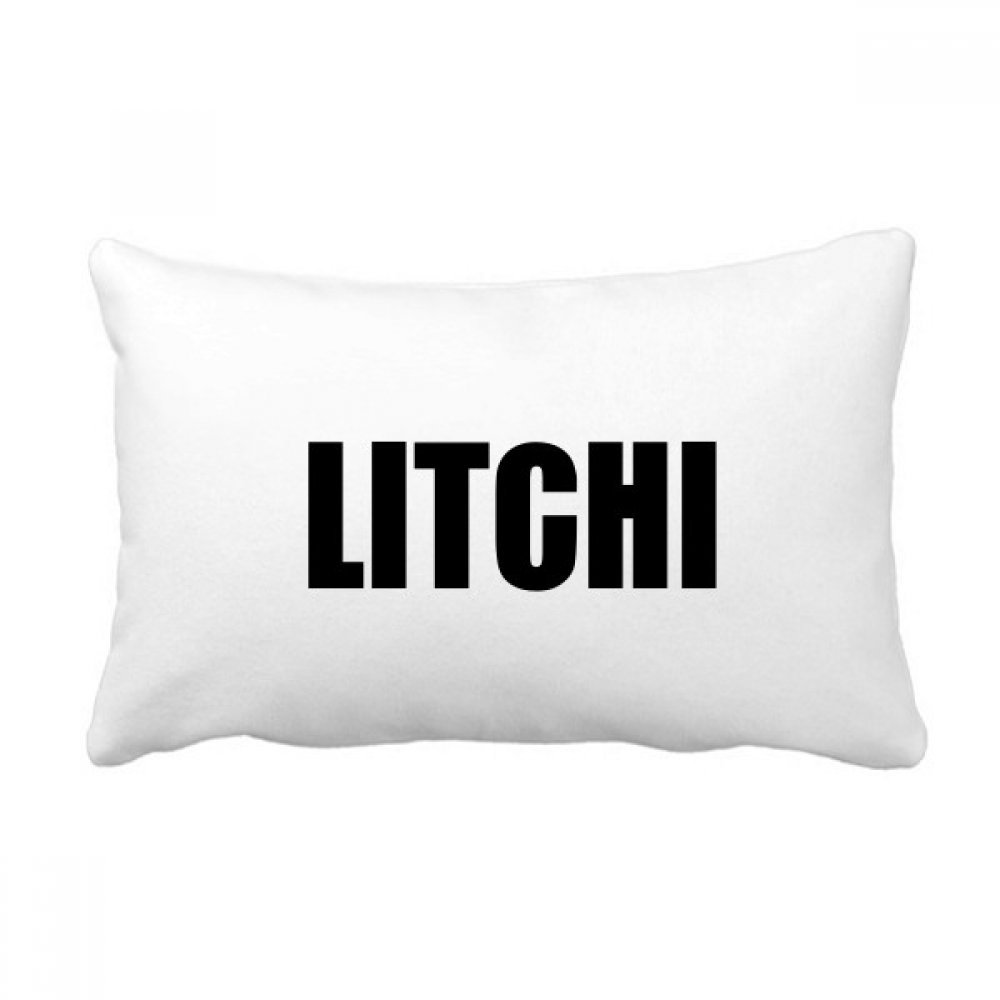 Coussin de litchi oreiller lombaire pour soulager le mal de dos