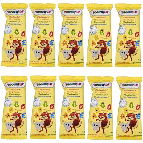 Toothpop Zahnpflege Lolli Multivitamin I 10er Sparset I plus PharmaPerle giveaway