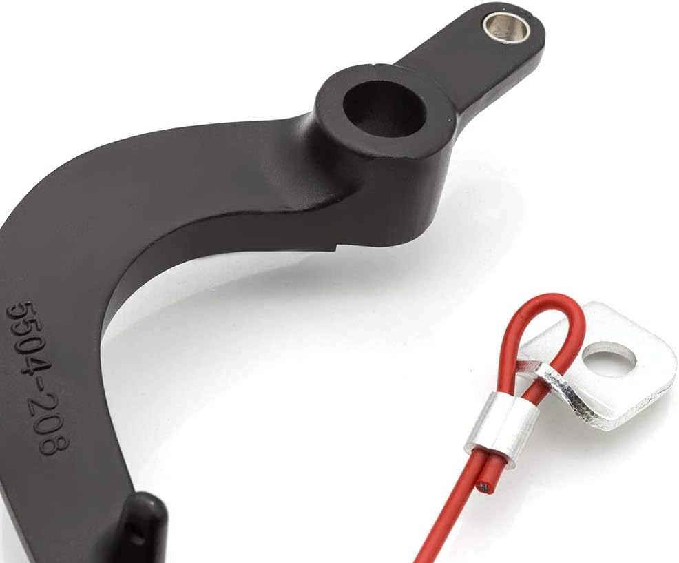 FXCNC CNC Dirt Bike Rear Brake Arm Pedal Shift Lever Shifter Peg Compatible with Kawasaki KX450F KX 450 F 2016-2019, KX250F KX 250 F 2009-2016