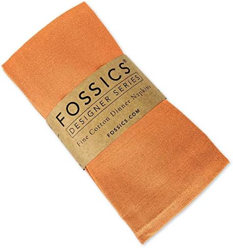 FOSSICS Designer Cloth Napkins, 12-Pack | 20 x 20 inches