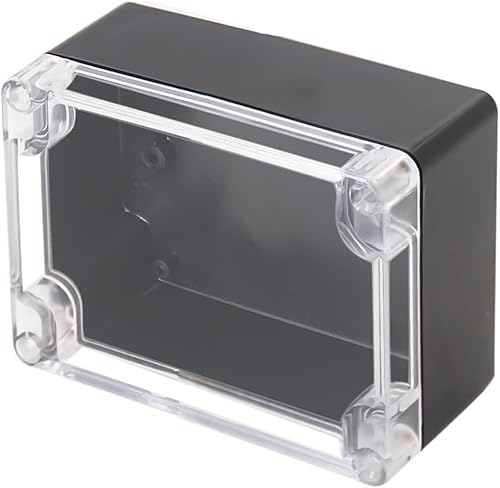 Miniatura 95 de Caja de proyecto ABS de plástico negro cajas eléctricas IP65 impermeable DIY caja de conexiones electrónica caja de alimentación 7.87 x 4.72 x 2.95