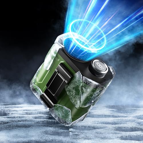 ATOPSUN 腰掛け扇風機 ベルトファン 12000mAh大容量モデル