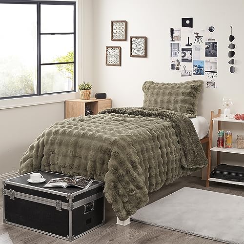 Byourbed Snowball Chunky Bunny - Coma Inducer® Twin Oversized Comforter Set
