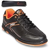 bowlingschuhe damen mit klettverschluss  Herren Bowlingschuhe KR Strikeforce Flyer schwarz/orange inkl. Schuhanzieher (42.5 EU)