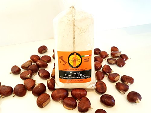 Giannetti Artisans Italian Chestnuts Flour - Stone Chamber Roasted Chestnuts - Nov. 2021 BATCH (1lb bag)
