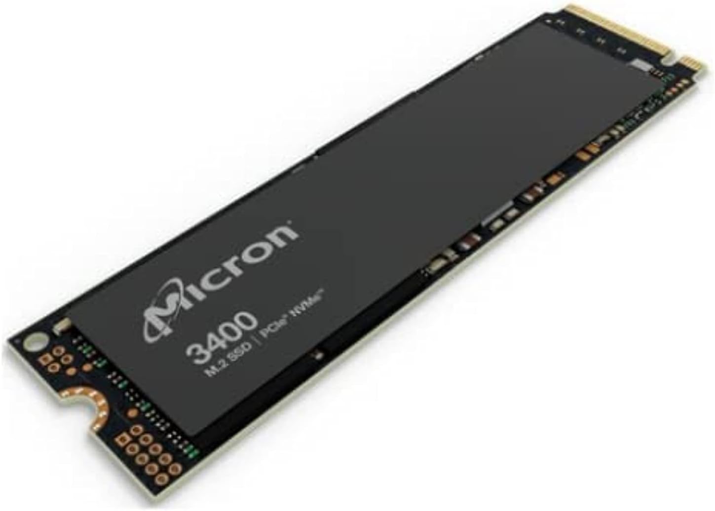 Micron 3400 512 GB Solid State Drive - M.2 2280 Internal - PCI Express NVMe (PCI Express NVMe 4.0), 0.9"x3.1"