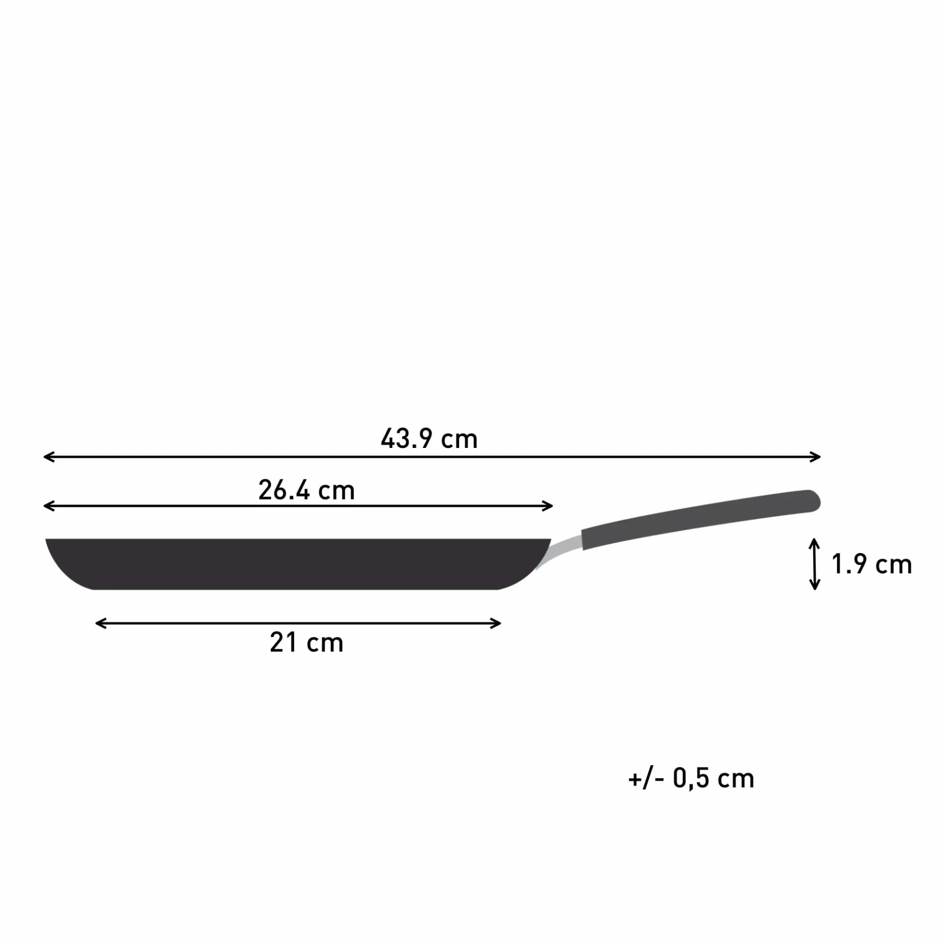 Tefal Perfect Touch G3023813 Crêpe-Pfanne, 25 cm, für alle Herdarten und Induktionsherde geeignet