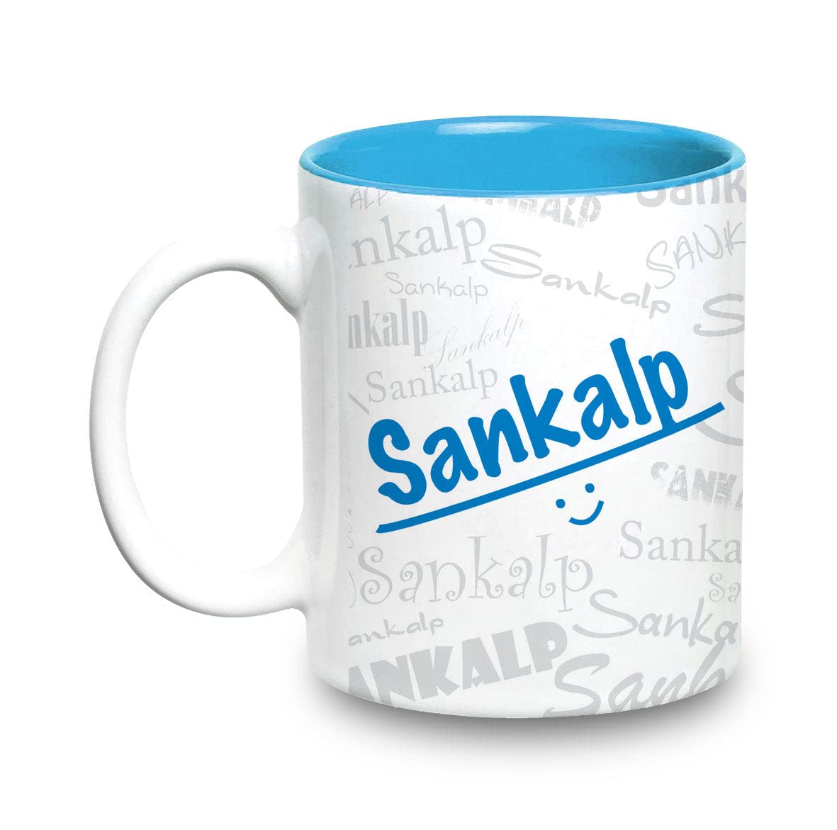 Hot Muggs Me Graffiti Mug - Sankalp Personalised Name Ceramic, 315ml, 1 Unit
