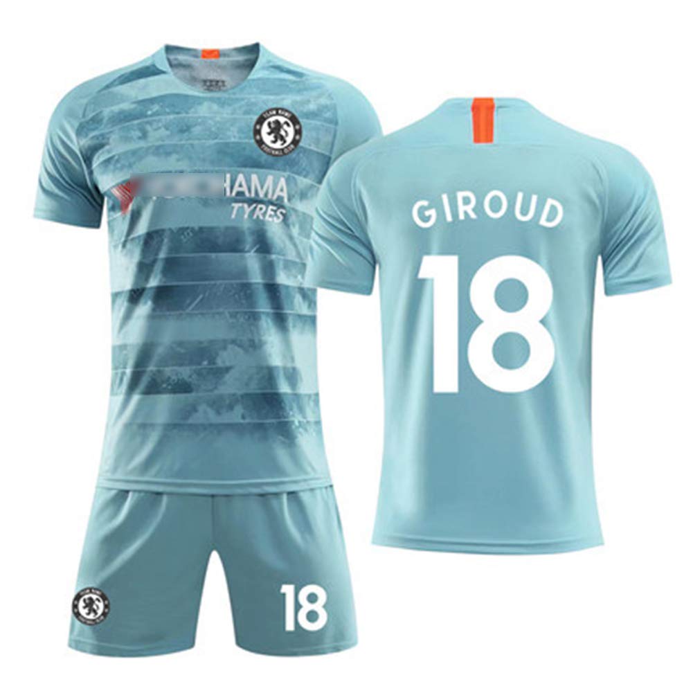 Hs Jcwy01chelsea Football Club 18 Olivier Giroud Football T Shirt