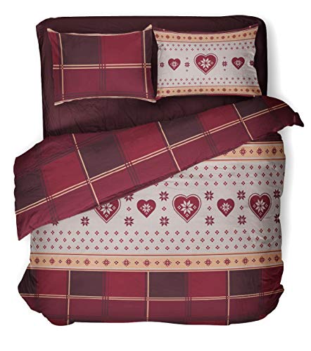 Daunex Home PARURE Copripiumino Edinburgh LINTEA