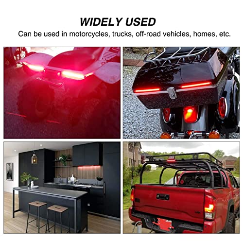 Image of Nilight 32LED 8 inch Flexible License Plate Light Strip Rear Taillight