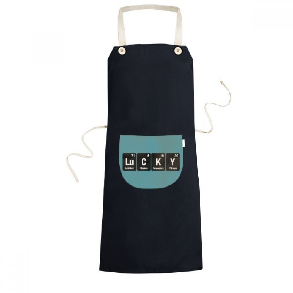 Tablier chef de cadeau pour passionné de science tablier de cuisine noir réglable