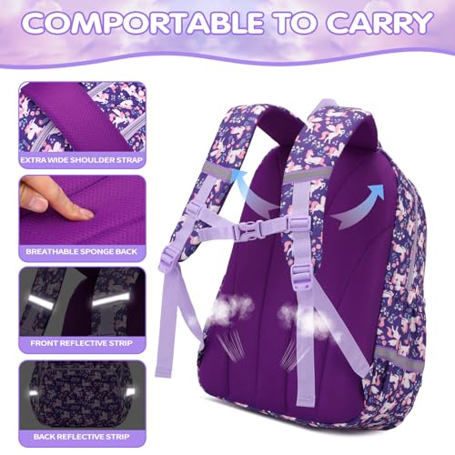 School Backpack Kids Set Middle Elementary Preschool with Lunch Bag & Pencil Case Bookbags for Boys Girls3