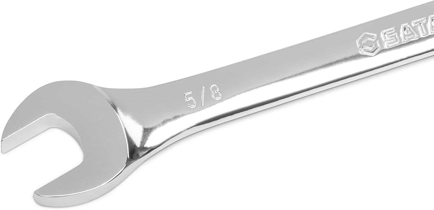 SATA 15 Piece 12 Point Combination Wrench Set | SAE sizes 1/4" - 1" | Off Corner Loading | ST08411G