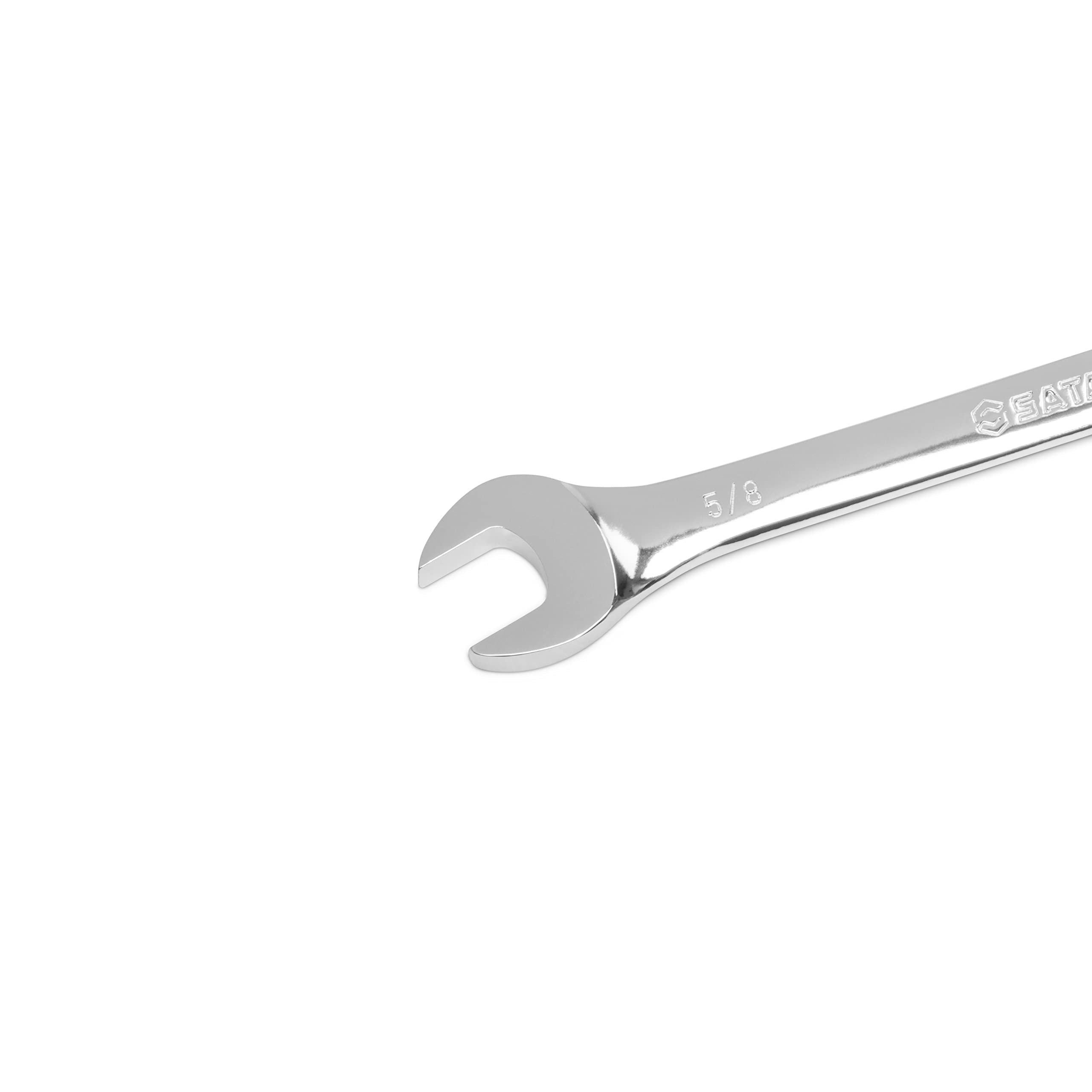 SATA 15-częściowy zestaw 12-punktowych kluczy płasko-oczkowych | rozmiary SAE 1/10.2 cm - 2.5 cm | Ładowanie rogu | ST08411G