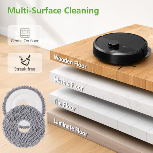 Image of 10 Pack Mop Pads Compatible With iRobot Roomba 505X, Plus 405 /505 Combo
