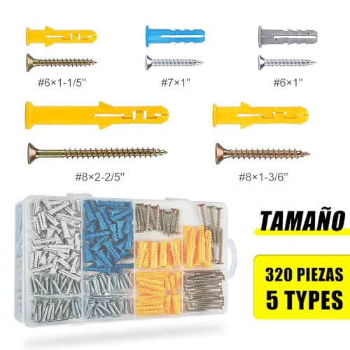 Tornillo con taquete 9 Imagen adicional
