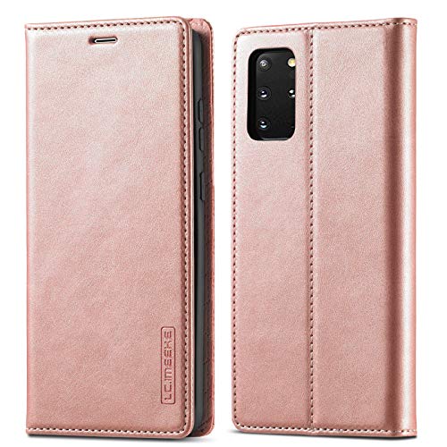 Étui portefeuille de qualité supérieure en cuir vintage mat pour Samsung S20