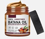 100% Unrefined Organic Raw Batana Oil for Hair Growth, From Honduras, Wild Growth Hair Oil, Scalp Oil Promotes Hair Thickness, Prevents Hair Loss for Men & Women. Miracle Oil. As Seen On TV