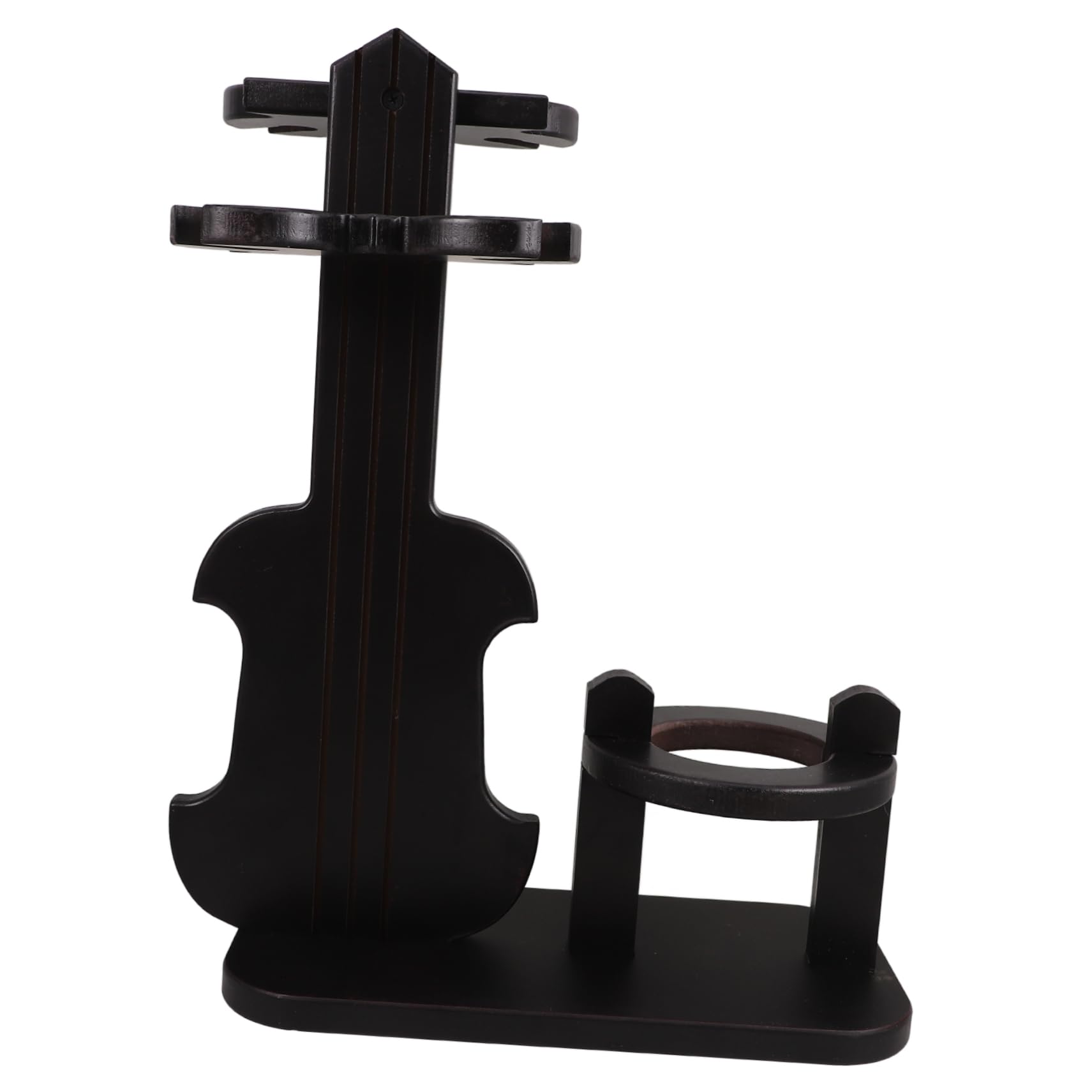Support bouteille violon pour ranger vos verres suspendus et libérer le comptoir