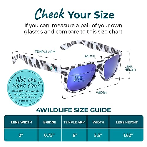 Image of Sleep ZM WildLife Themed Sunglasses to Save Animals