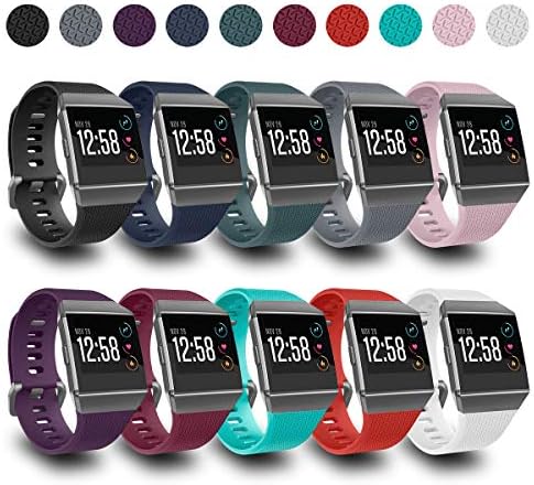 AIUNIT Compatible Ionic Bands for Men Women Large Small, Replacement Strap Sport Accessory Wristband with Original Design for Ionic Smart Watch