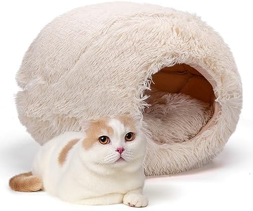 Nobleza - Cat Beds, Tent for Cats with Cold Protection with Remov...