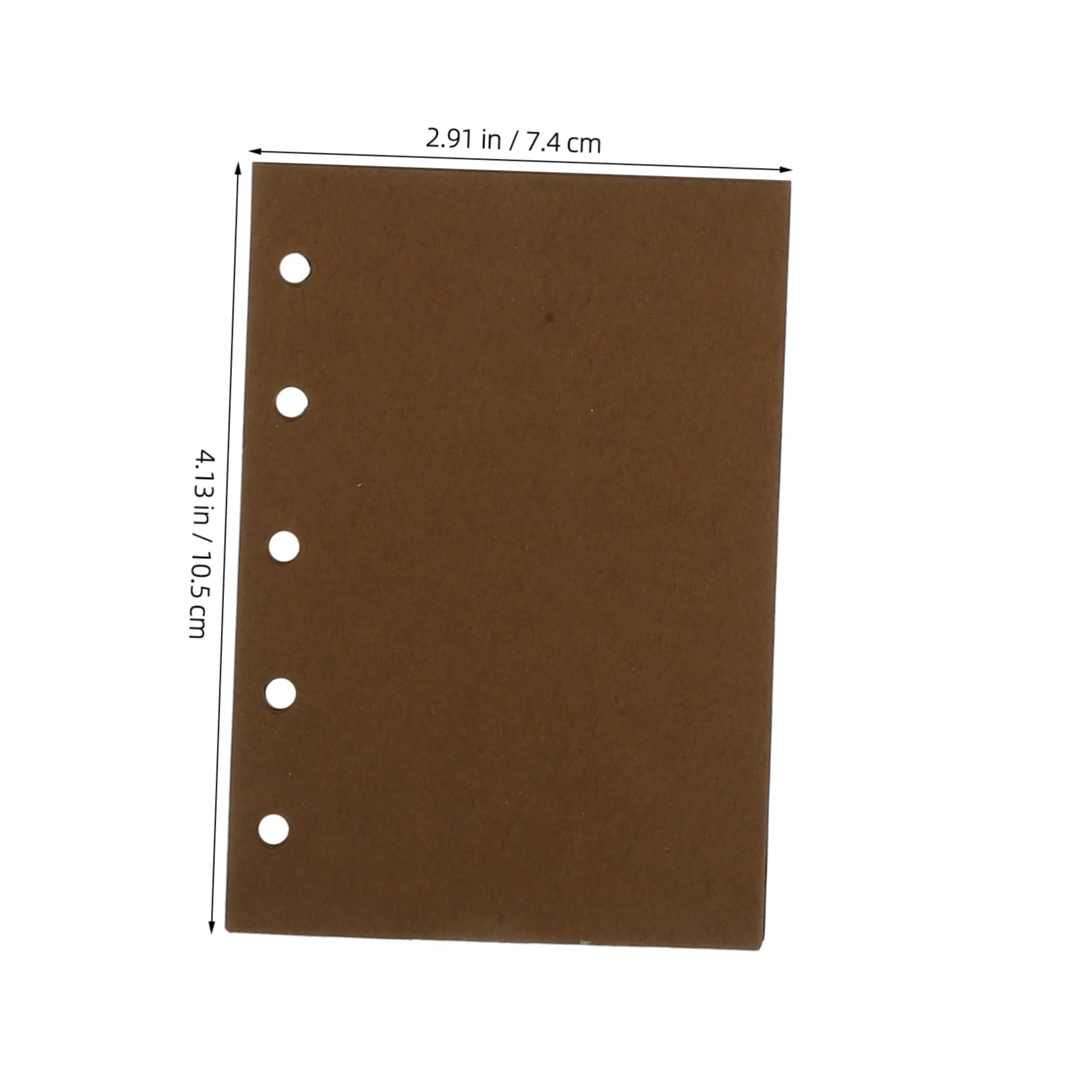 Operitacx 1500pièces Papier De Rechange Pour Carnet Vides Pour Prendre Des Notes Et Planifier Inserts De Classeur