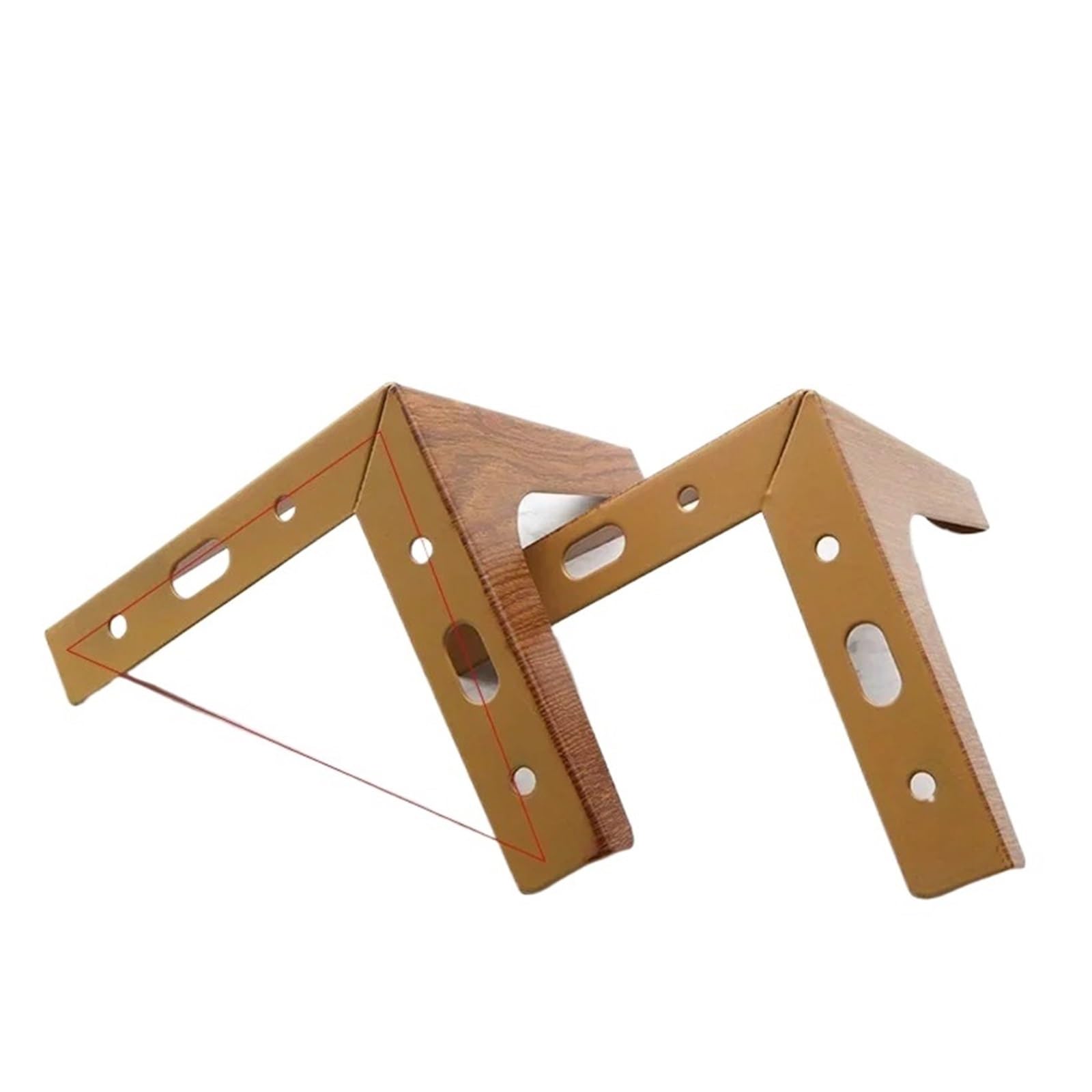 Gambe Di Mobili In Legno 4 gambe for divano con venature del legno
