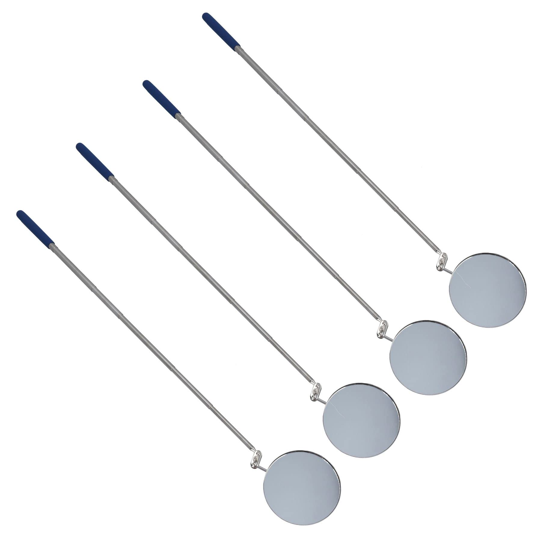 Teleskopowa inspekcja okrągłe lustro okrągłe 85 mm rozszerza 280 - 880 mm 4 szt