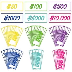 Threehoney Geld Platzhalter für Umschläge, 50 Stück