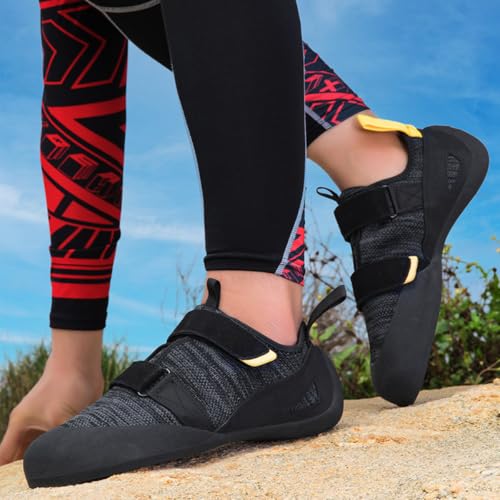 Zapatillas de escalada profesionales para principiantes en bloque y gimnasio 6