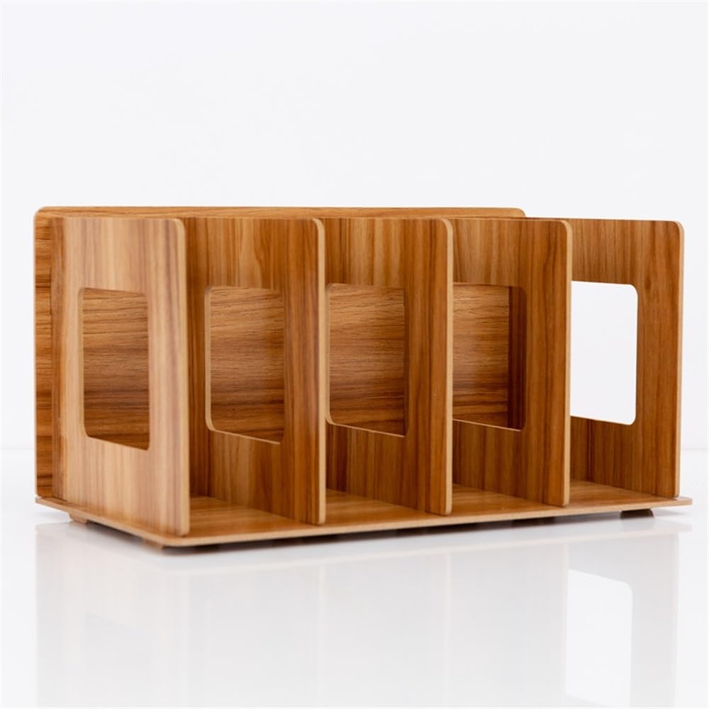 Ufficio Scaffale da scrivania, supporto for libri for studenti, scaffale, porta CD, DVD in legno, organizer for ufficio Organizzatore da scrivania