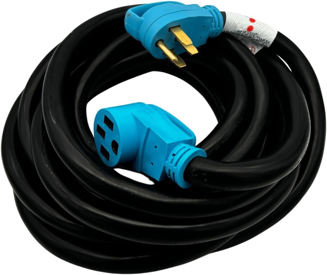 Connecticut Electric 30-Foot 50-Amp RV/EV Extension Cord for 14-50P to 14-50R