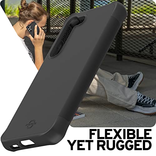 Coque Samsung S23 Plus Itskins Hybrid R Drive antichoc noire
