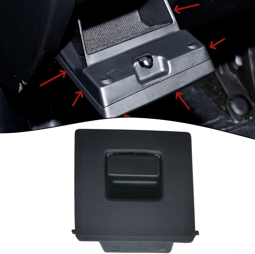 RichVibe Left Glove Box Storage Coin Holder for Mazda 3 2019-2024, Black ABS Interior Accessory for BDGF-64-180, Replacement for Left Hand Drive Models