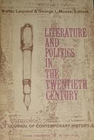 Literature and Politics in the Twentieth Century B000R3BL3U Book Cover