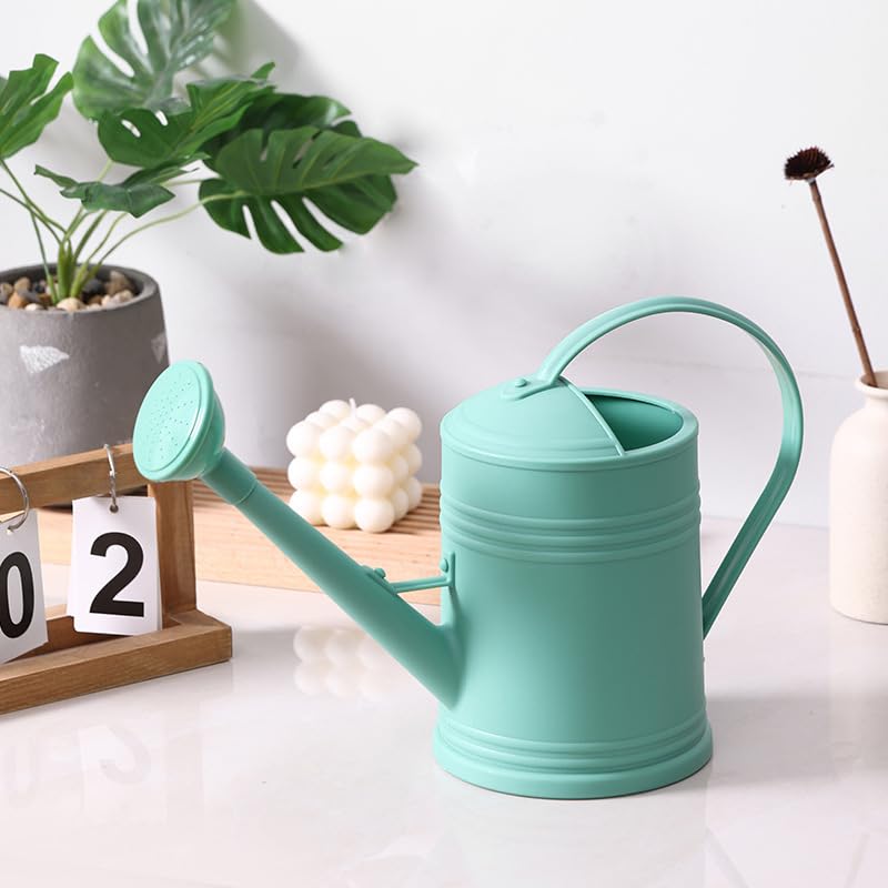 Arrosoir 2 Litres Youning - Avec Douchette Amovible - Plastique Léger - Pour Plantes Intérieur Et Balcon - Beige