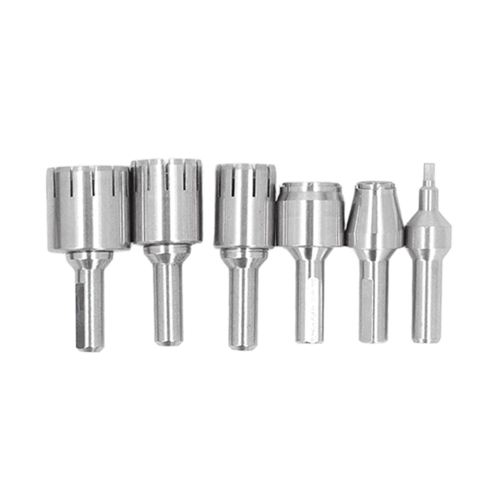 Herramienta de Extracción de Tubo de de Reloj, Herramientas de Reparación Prácticas de Acero de Aleación Portátil para Relojeros, Rojo y Negro