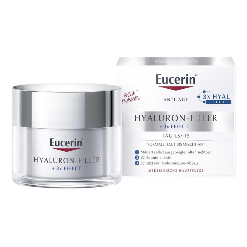 EUCERIN Anti-Age Hyaluron-Filler Tag norm.+Mischh. 50 ml