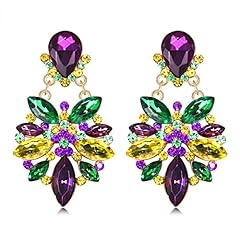 Purple Green Yellow Flower